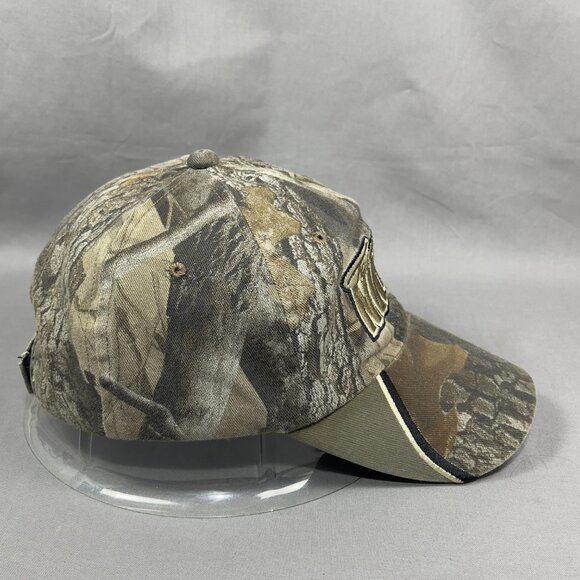NWTF Strapback Cap Hat OC Outdoor Realtree Green Camouflage Turkey Hunting Mens - Picture 5 of 14
